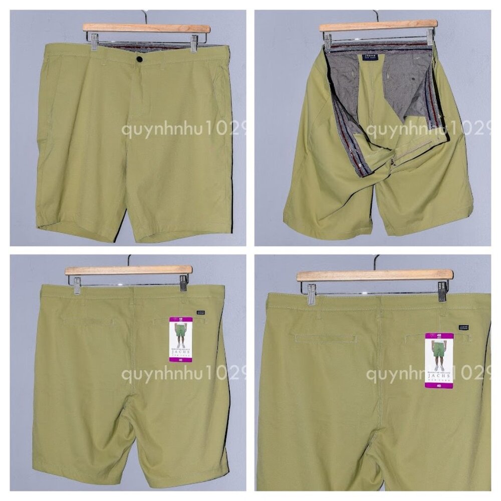 NWT Jachs Men’s Performance Short in LIGHT KHAKI SIZE 40 - Picture 1 of 7